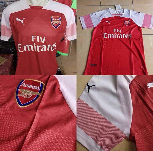 Jersey Arsenal Home Gradeori 2018 2019 Fesyen Pria Pakaian Atasan Di Carousell