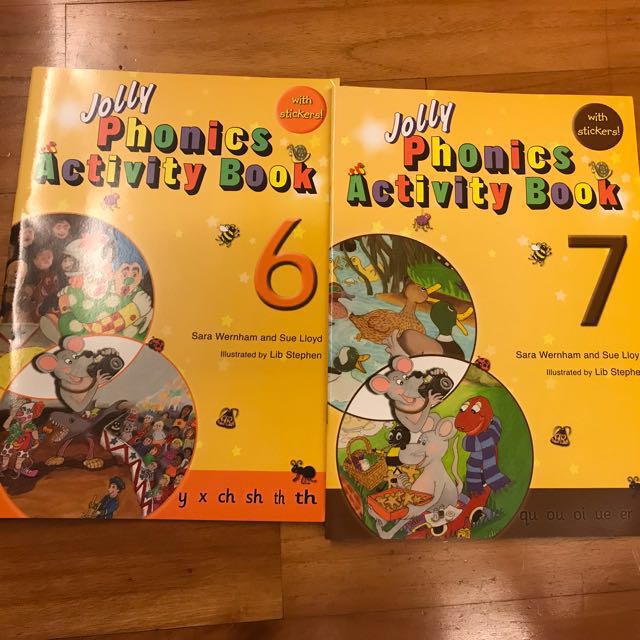 Jolly Phonics Workbook 6 & 7, Hobbies & Toys, Books & Magazines ...
