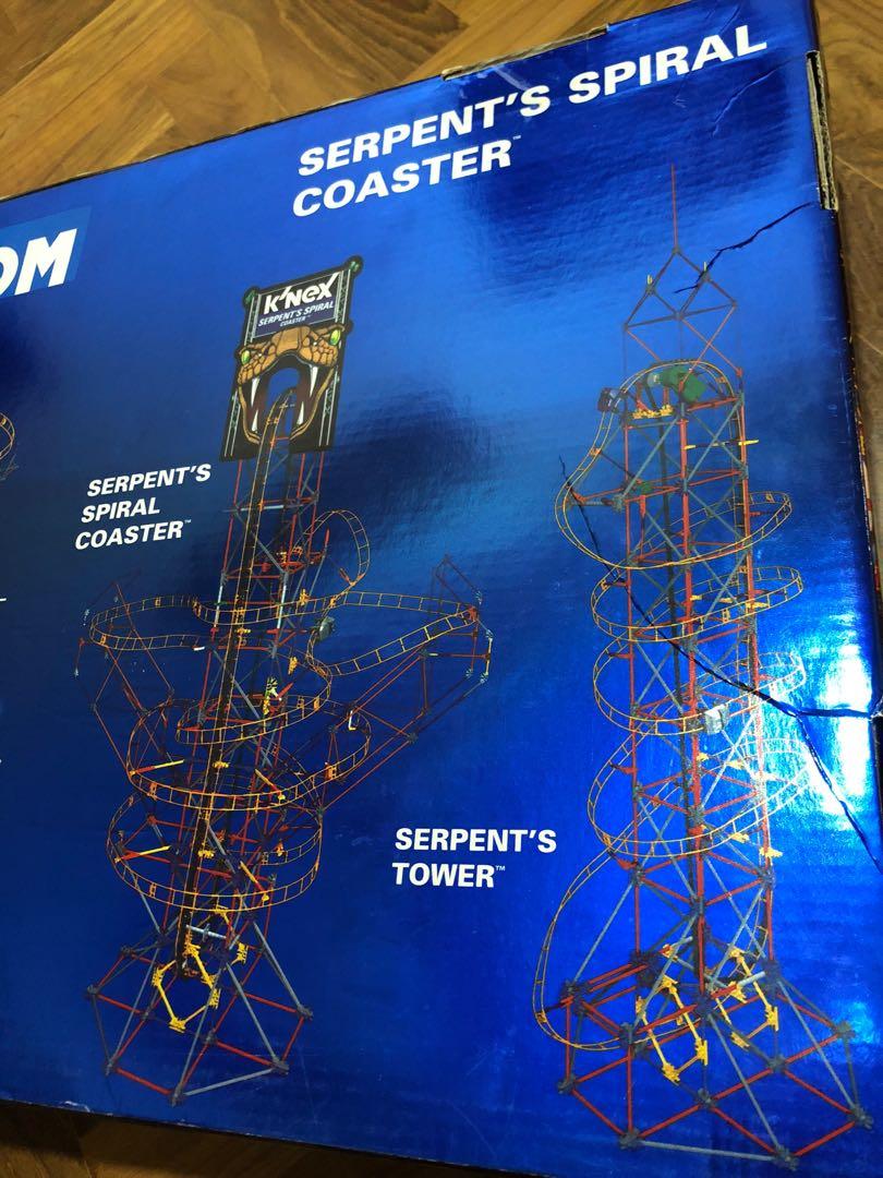 Knex serpents spiral coaster outlet