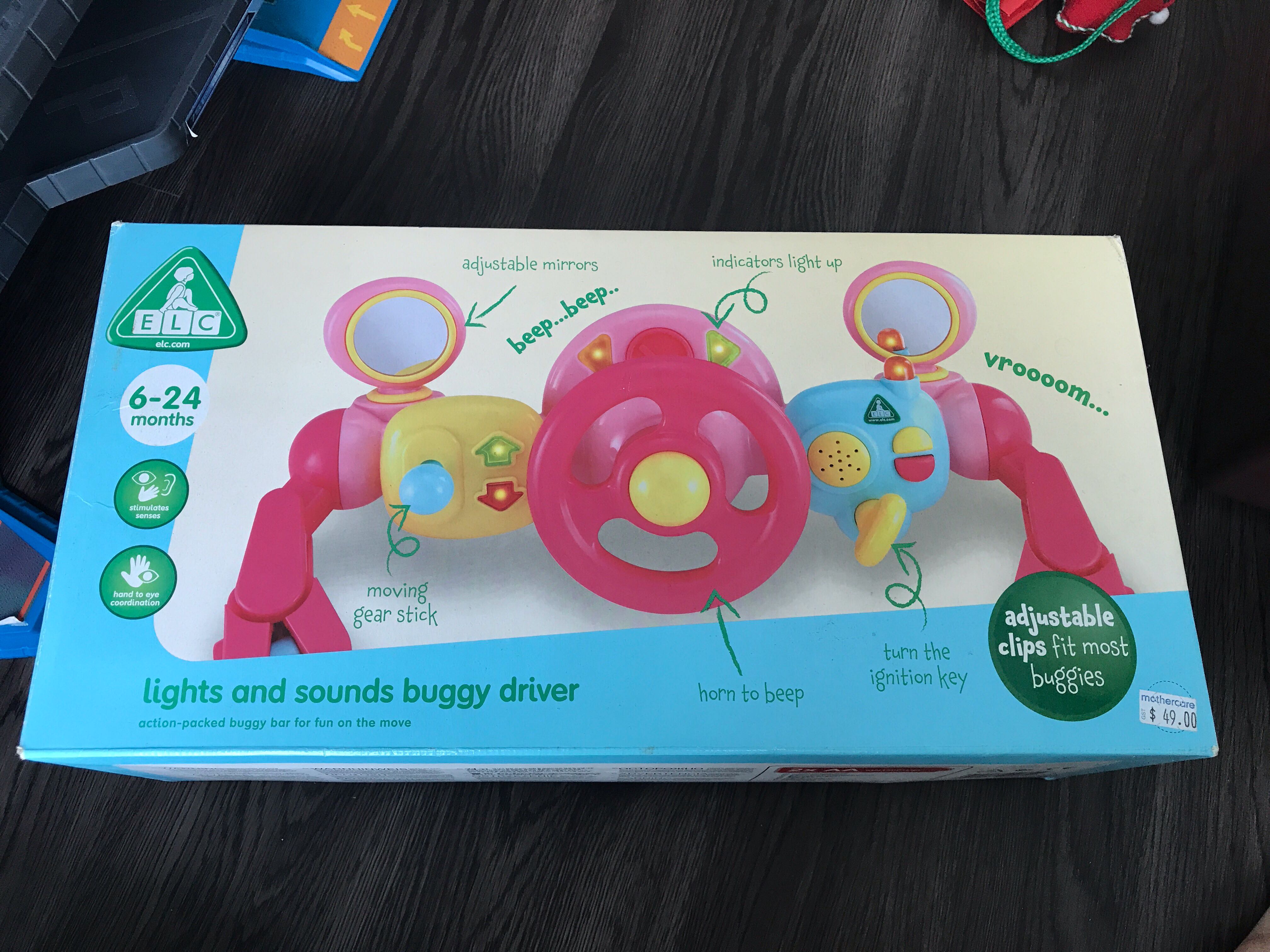 elc driver buggy bar