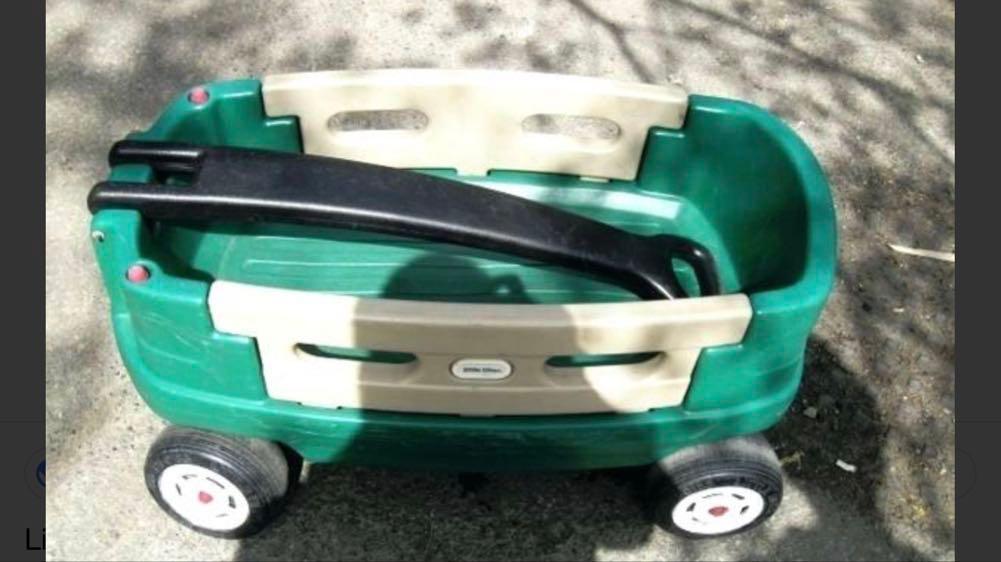 little tikes wagon with doors