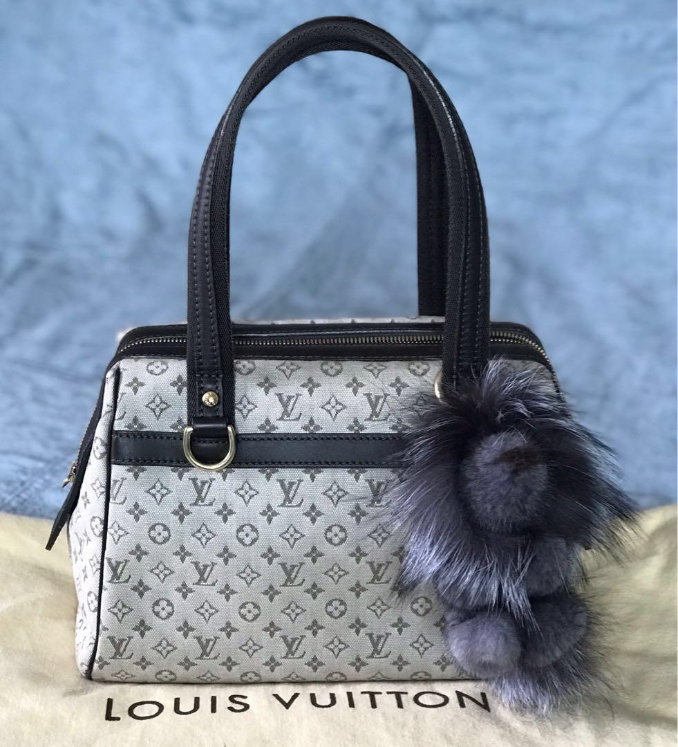 LOUIS VUITTON Monogram Mini Josephine PM Hand Bag Beige M92416 LV