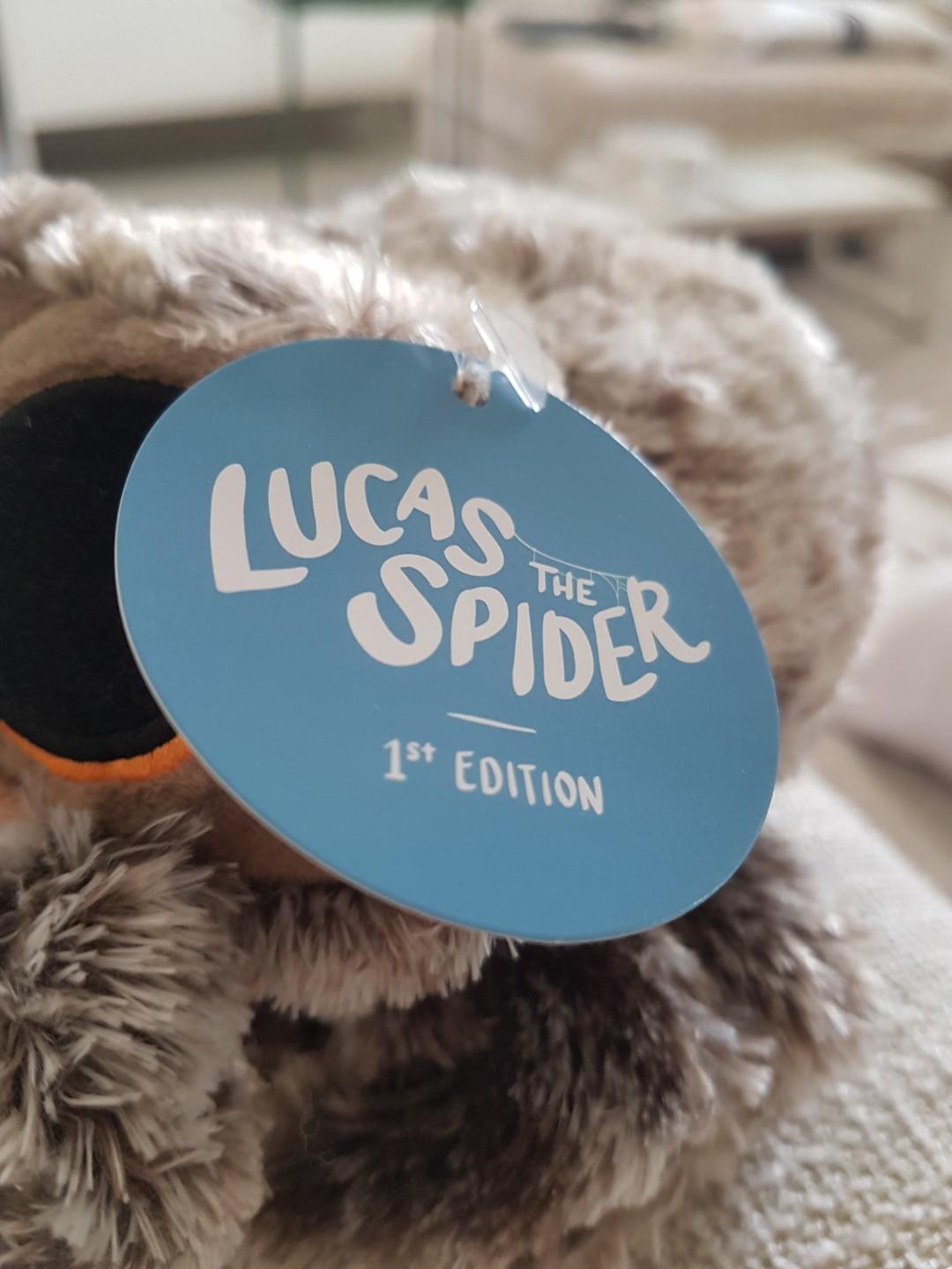 Lucas the Spider 1st edition plushie Hobbies Toys Toys Games