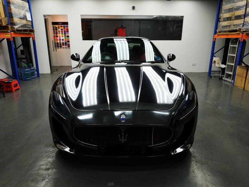 Maserati Chrome Black Wrap Car Accessories Accessories On Carousell