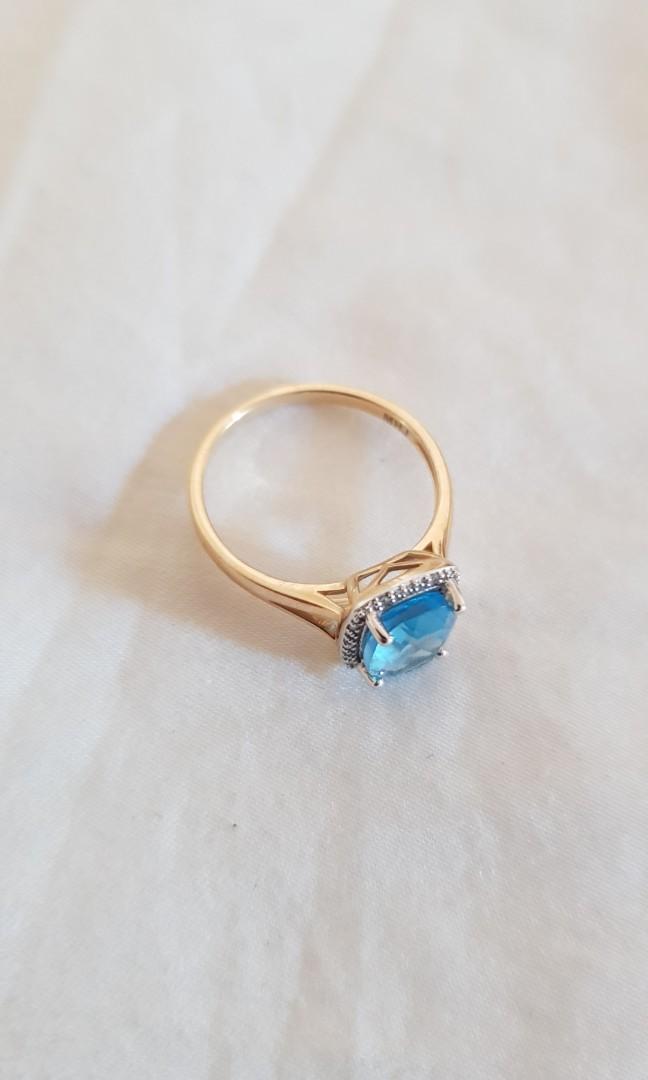 Michael hill blue topaz ring online
