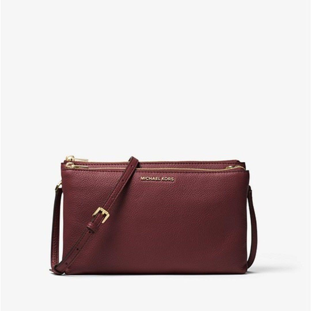 adele leather crossbody