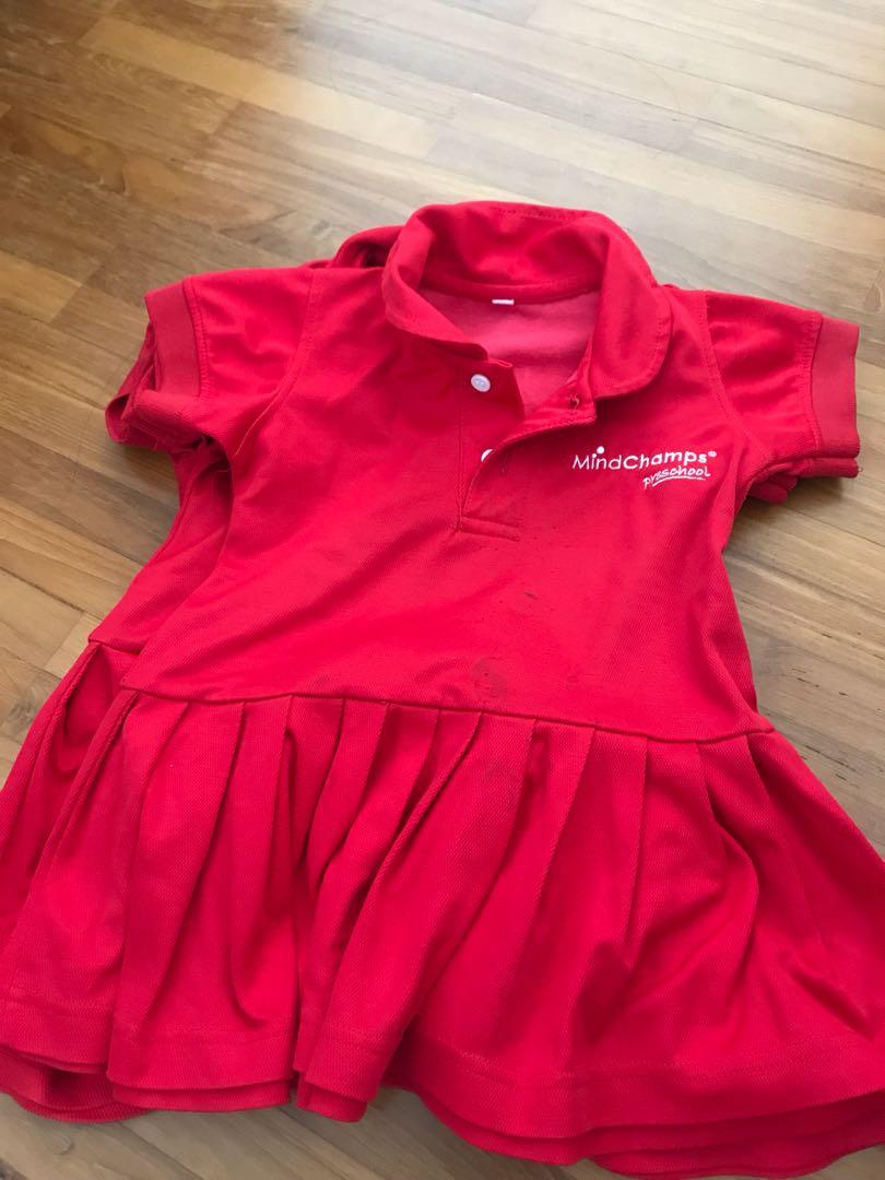 MindChamps used school uniform, Babies & Kids, Babies & Kids Fashion on Carousell