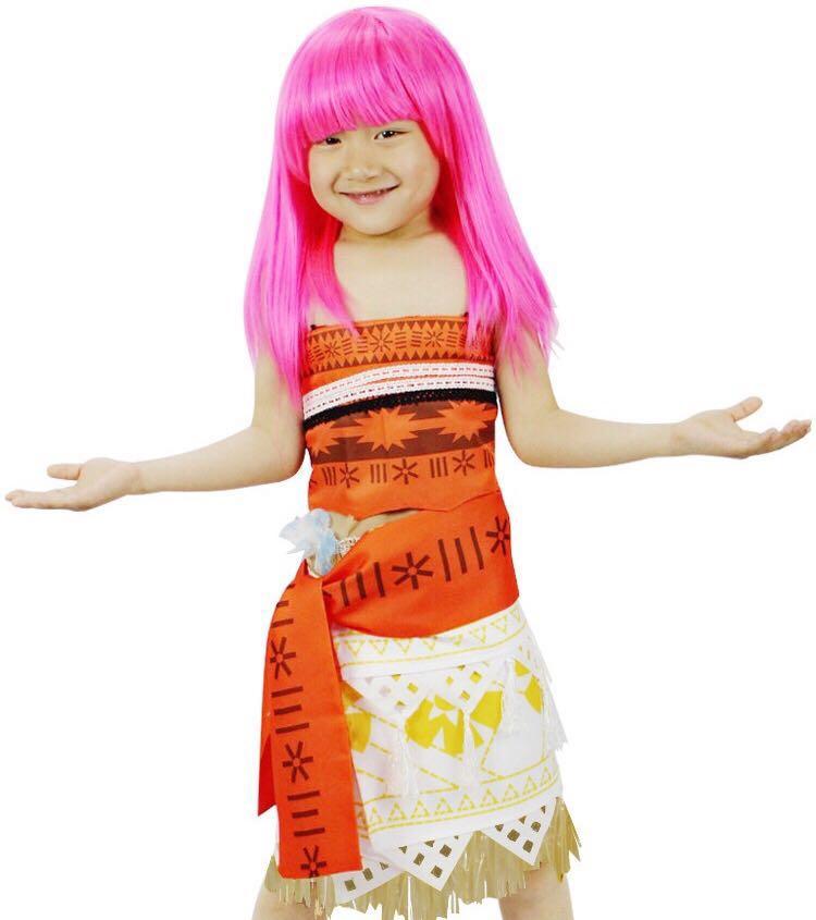 Moana Costume For Girls And Women Babies Kids Girls Apparel 4 To 7 Years On Carousell