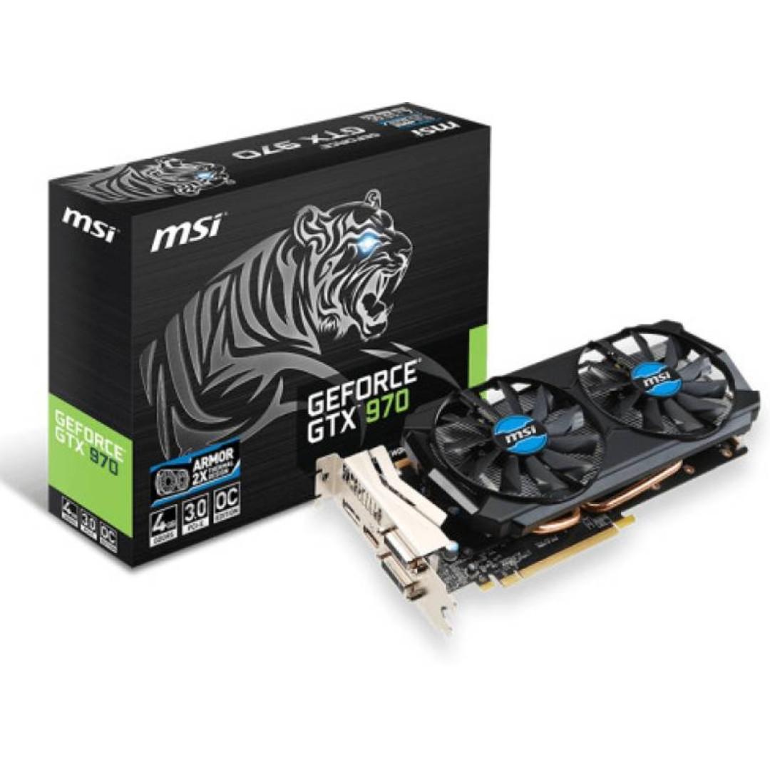 Msi Gtx 970 4gd5t Oc Electronics Computer Parts Accessories On Carousell