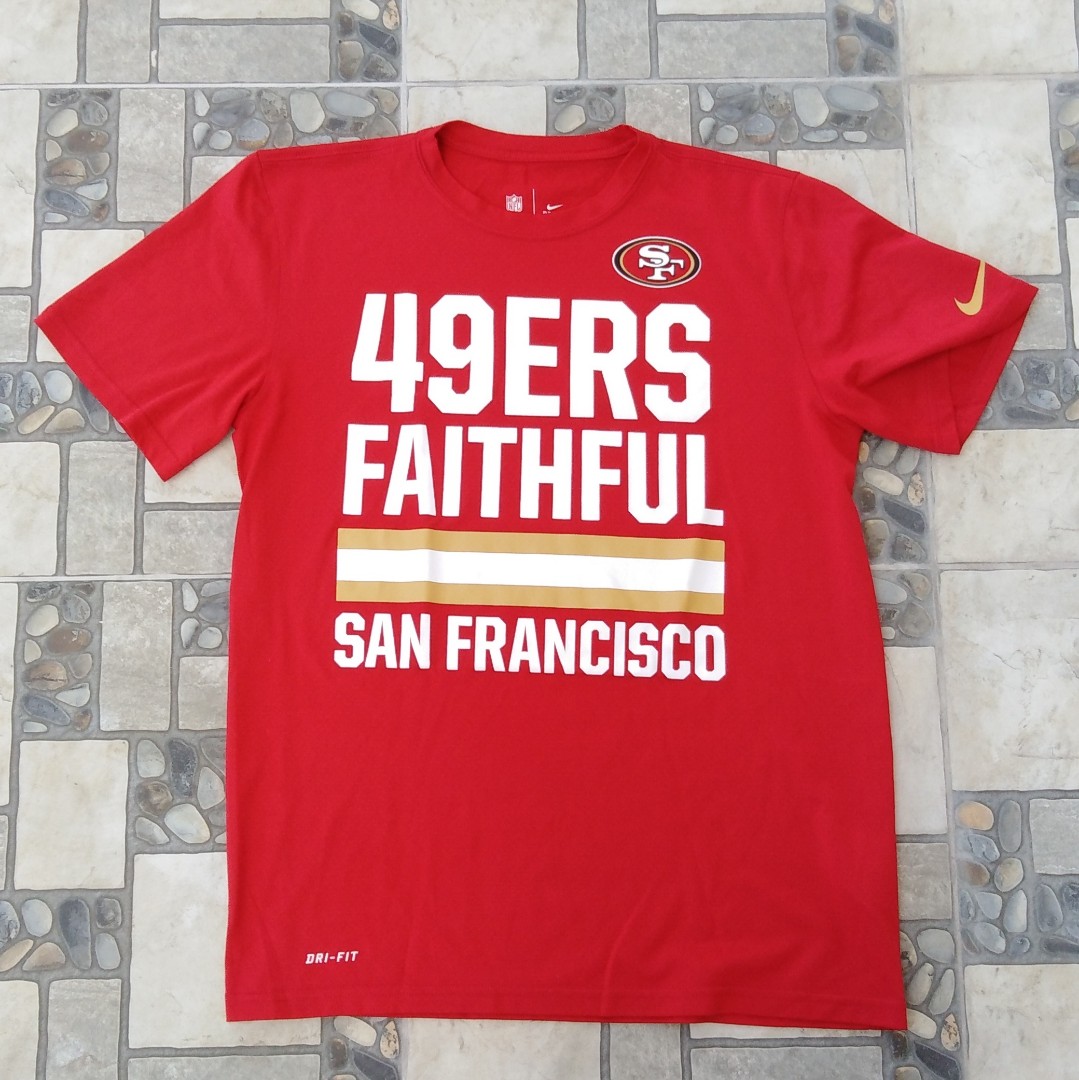 Nike 49ers Dri Fit Shirt Men S Fashion Clothes Tops On Carousell