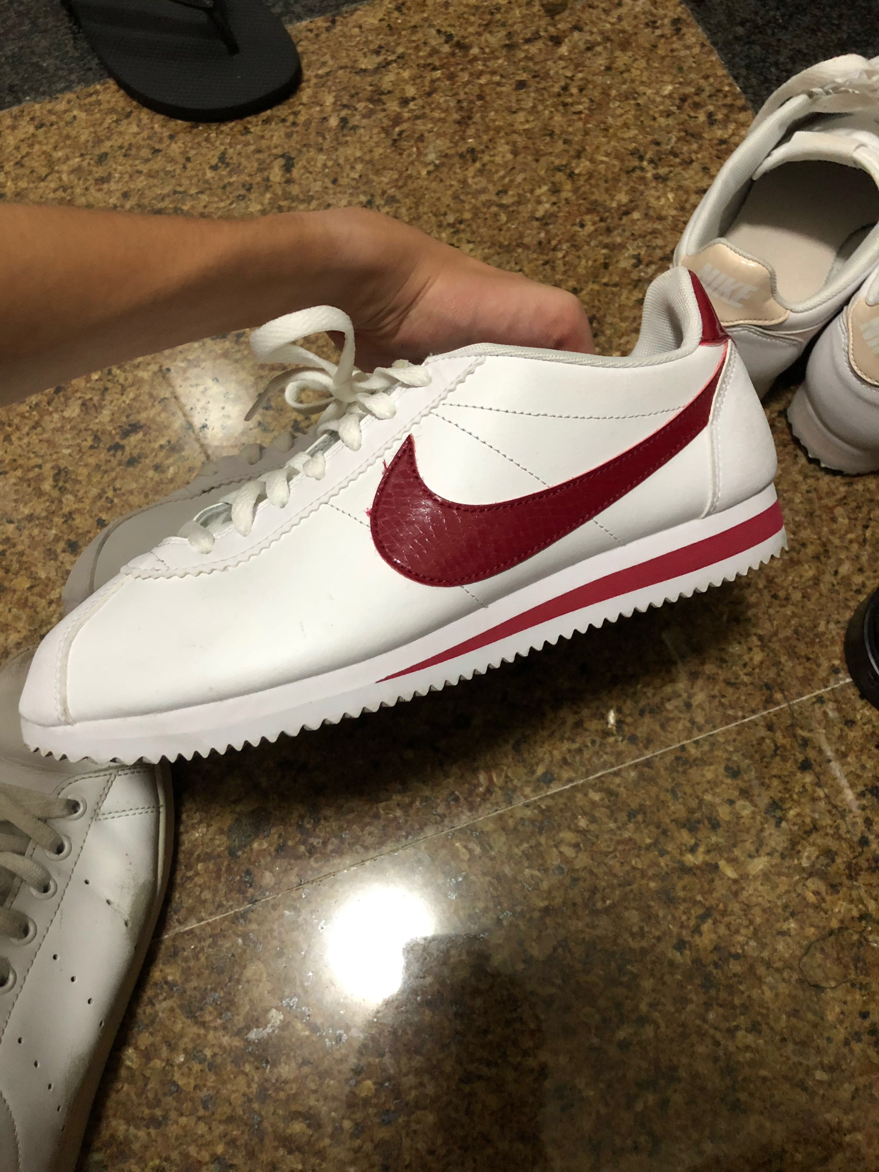 Nike Cortez RED (clearing), Women's Fashion, Shoes, Sneakers on Carousell