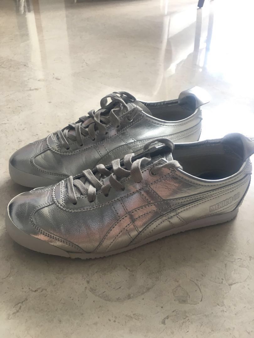 onitsuka tiger silver mexico 66