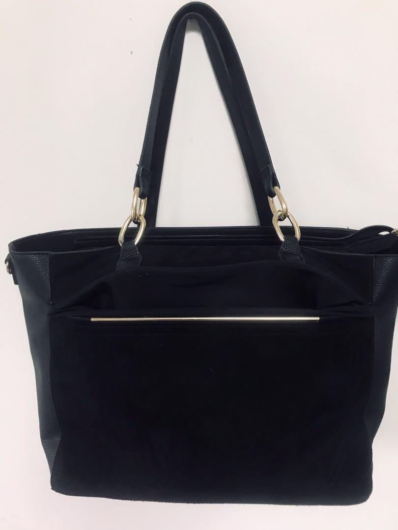 primark black tote bag
