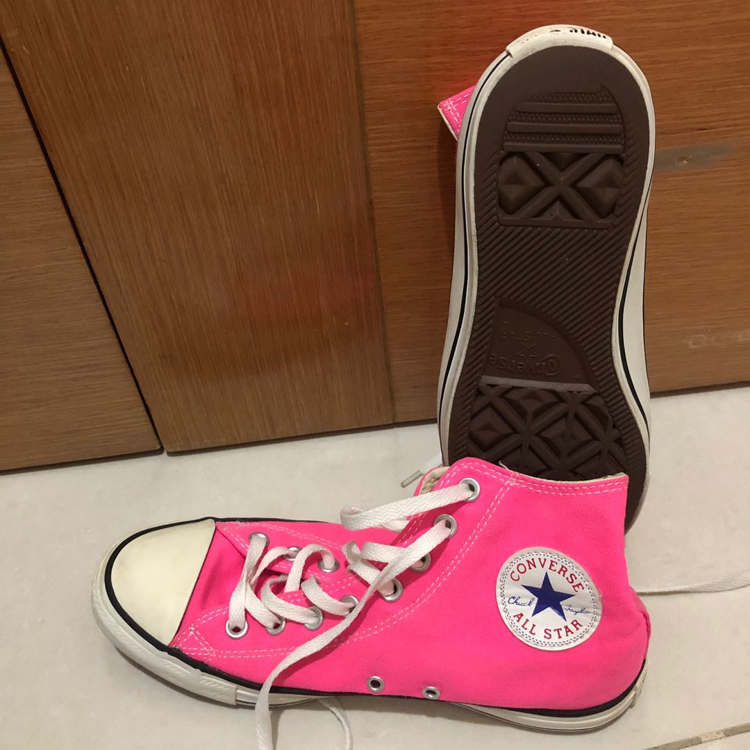 Original pink converse shoes, Women's 
