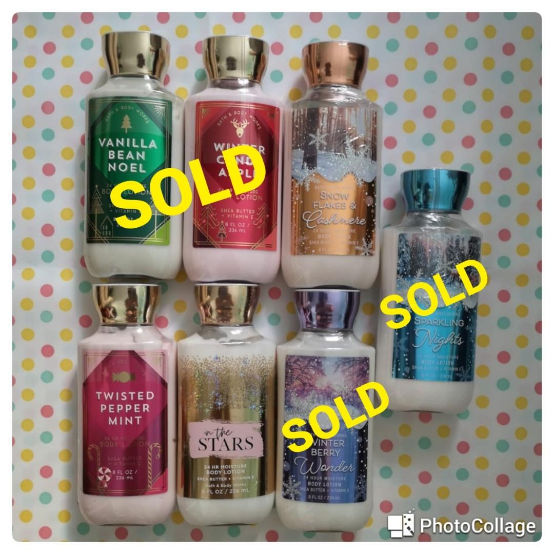 bath and body works items