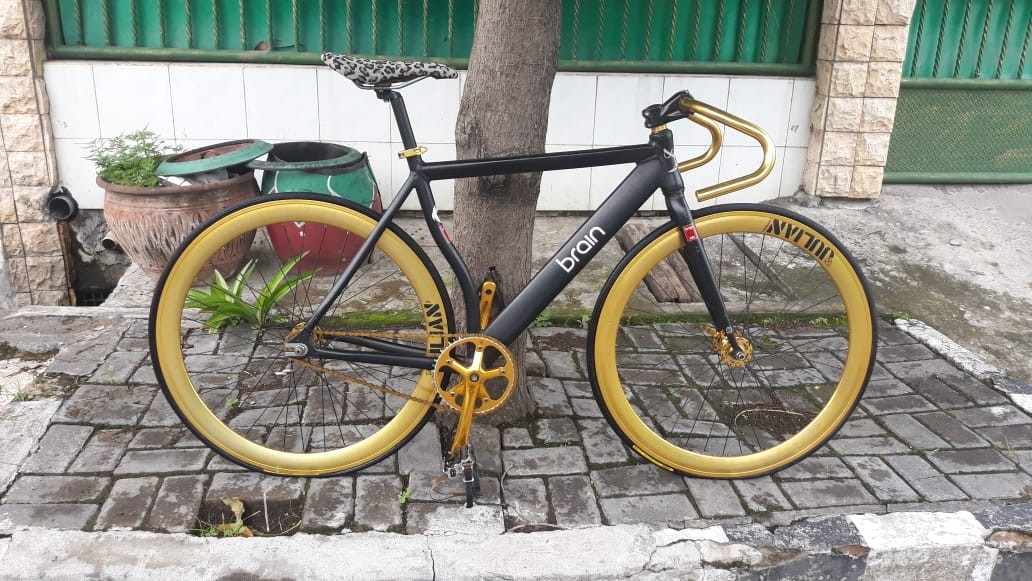 Preloved Sepeda Fixie Gowes Kesayangan Milik Pribadi Olah Raga