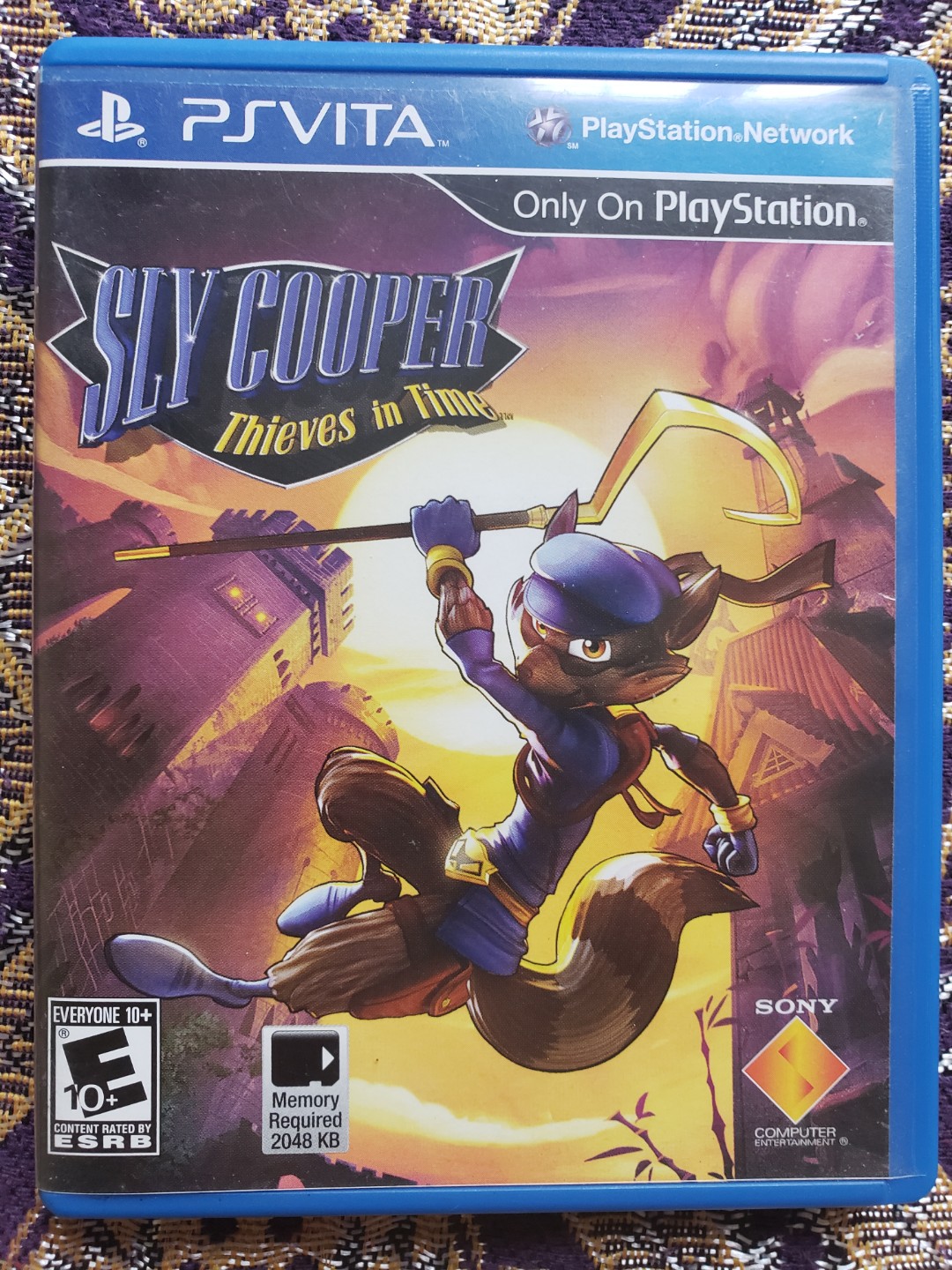 PS Vita Sly Cooper Thieves in Time Video Gaming Video Games