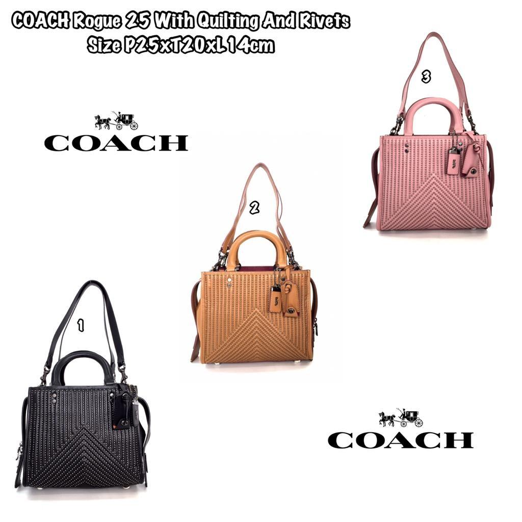 Coach rogue 25 new arrivals quilted