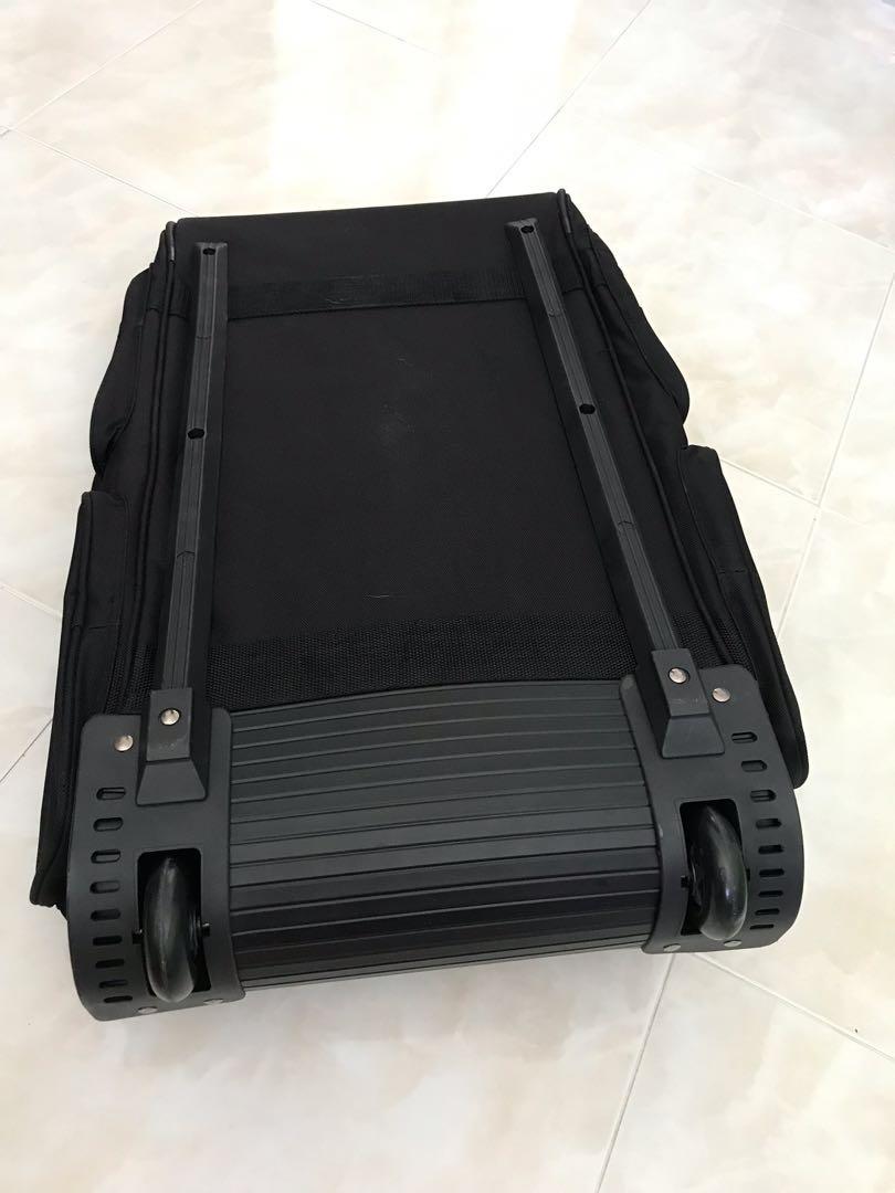 SAF nylon duffel bag with castor wheels, Men's Fashion, Bags, Backpacks