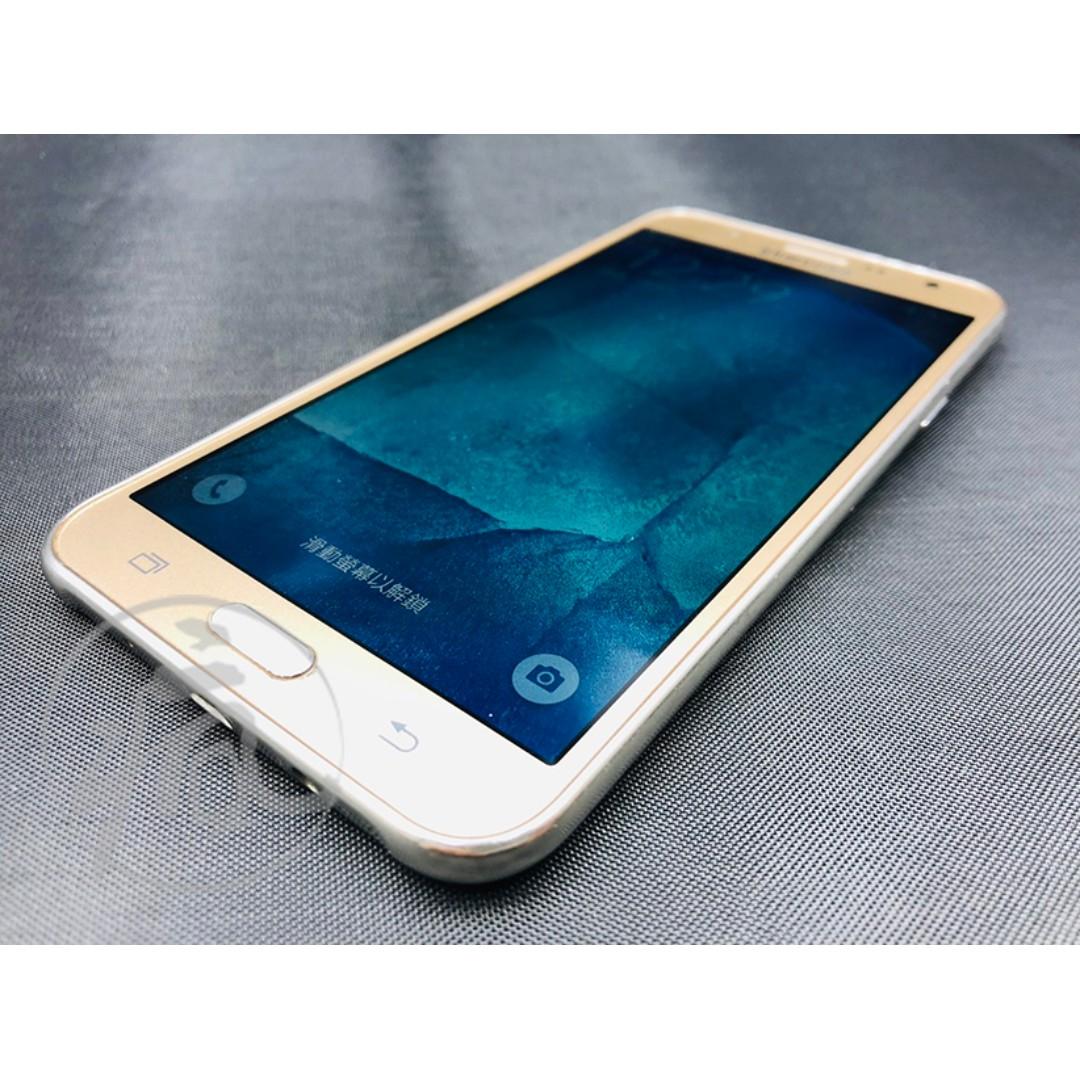 Samsung Galaxy J7金16g中古單機 店家保固7天 Sam9170 手機平板 安卓android在旋轉拍賣