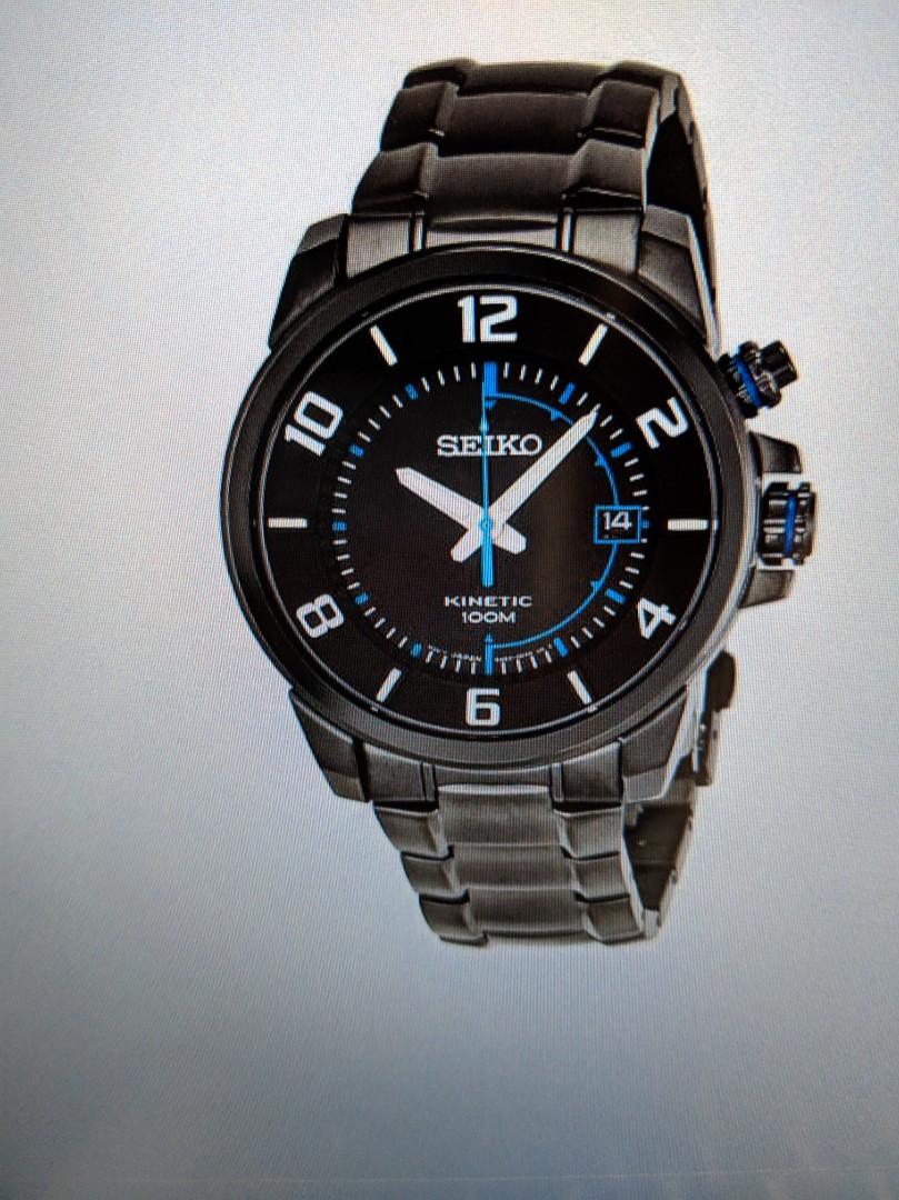 Seiko Men's Kinetic Watch SKA555 #MakeSpaceForLove, Men's Fashion, Watches  & Accessories, Watches on Carousell