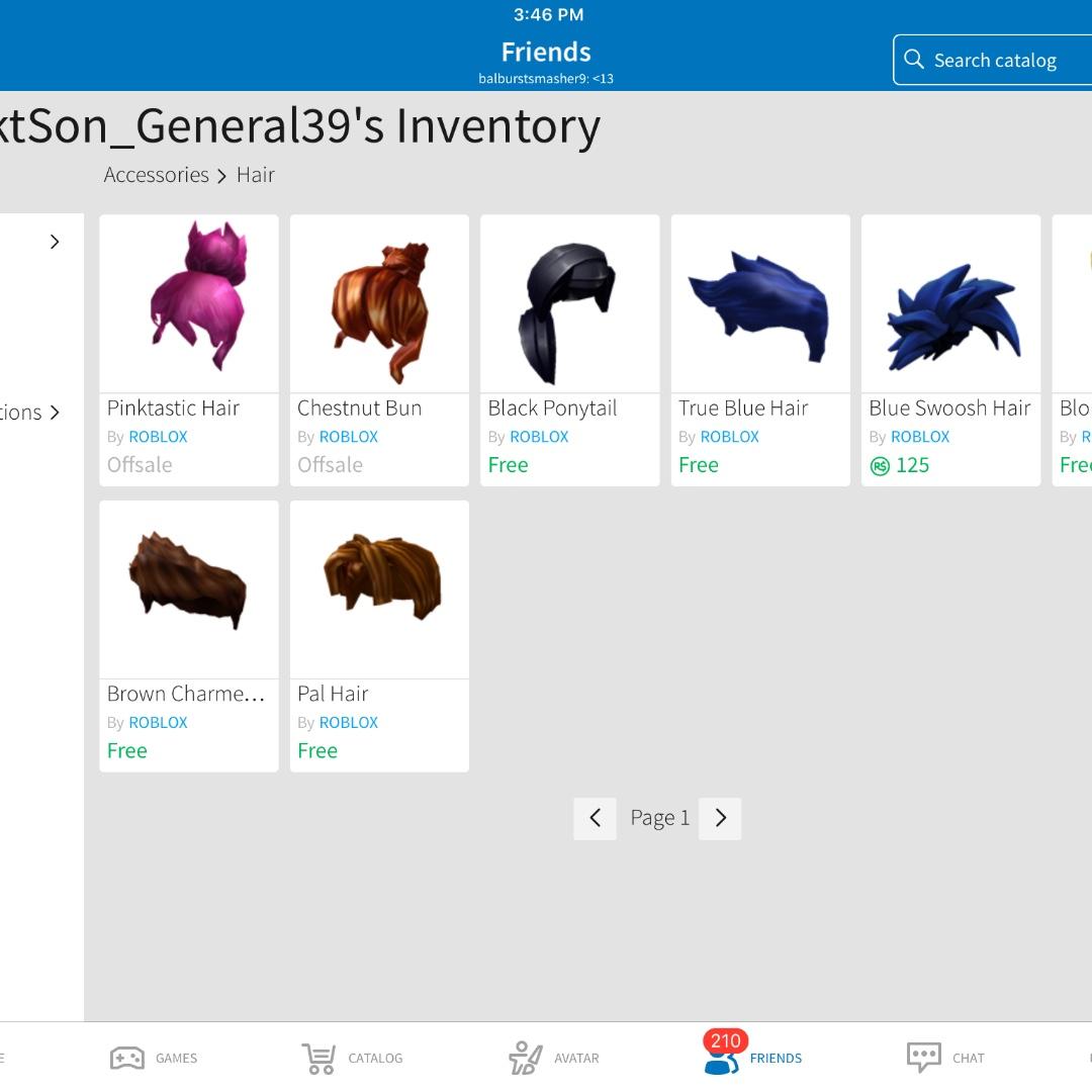 Sell Roblox Account Toys Games Video Gaming In Game Products On Carousell - how to sell hair on roblox