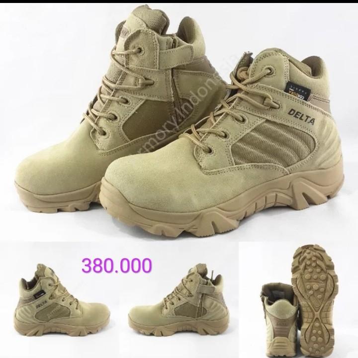 Sepatu Delta Coklat Fesyen Pria Sepatu Sneakers Di Carousell