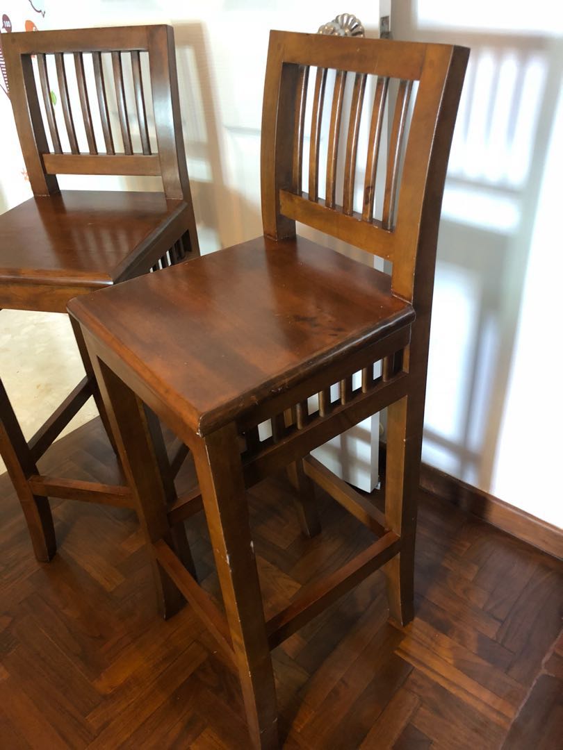 Solid wood high chair deals