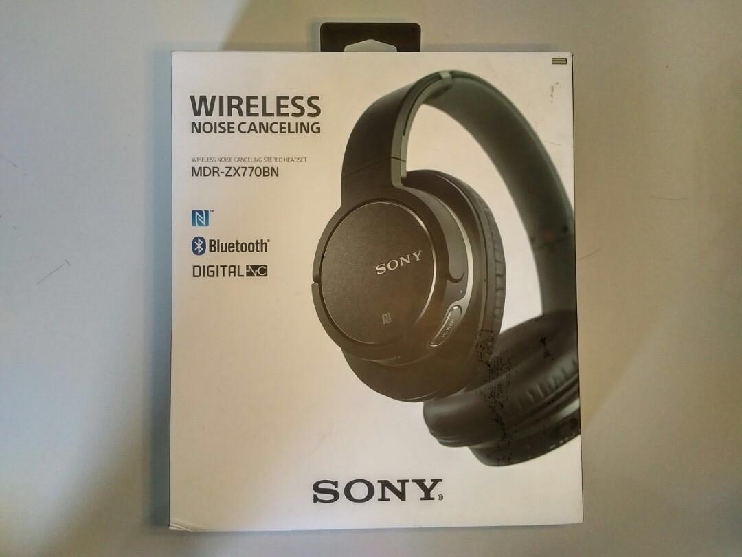 SONY Headphones MDR ZX770 BN, Audio, Headphones & Headsets on Carousell