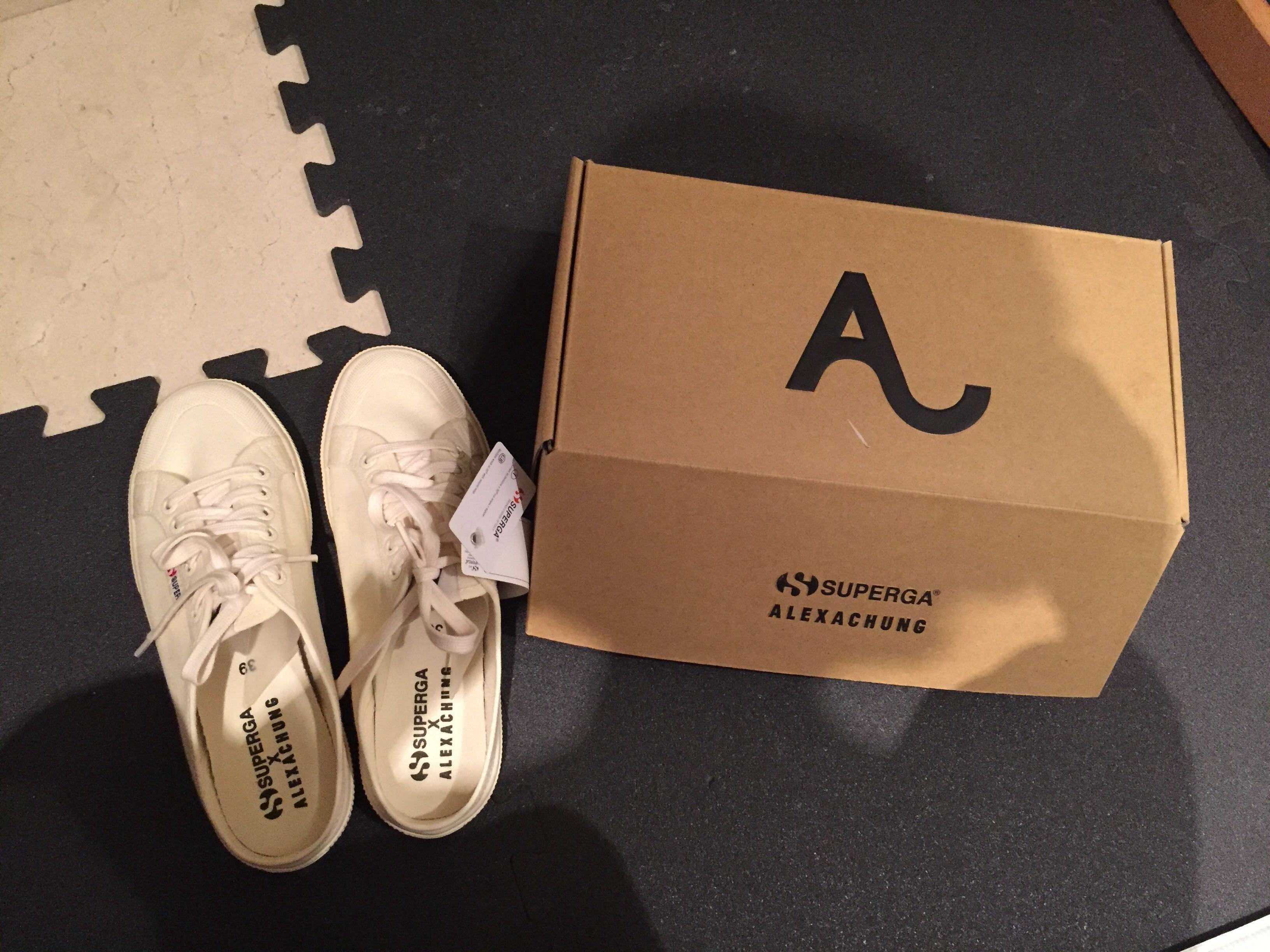 Superga x Alexa Chung mules