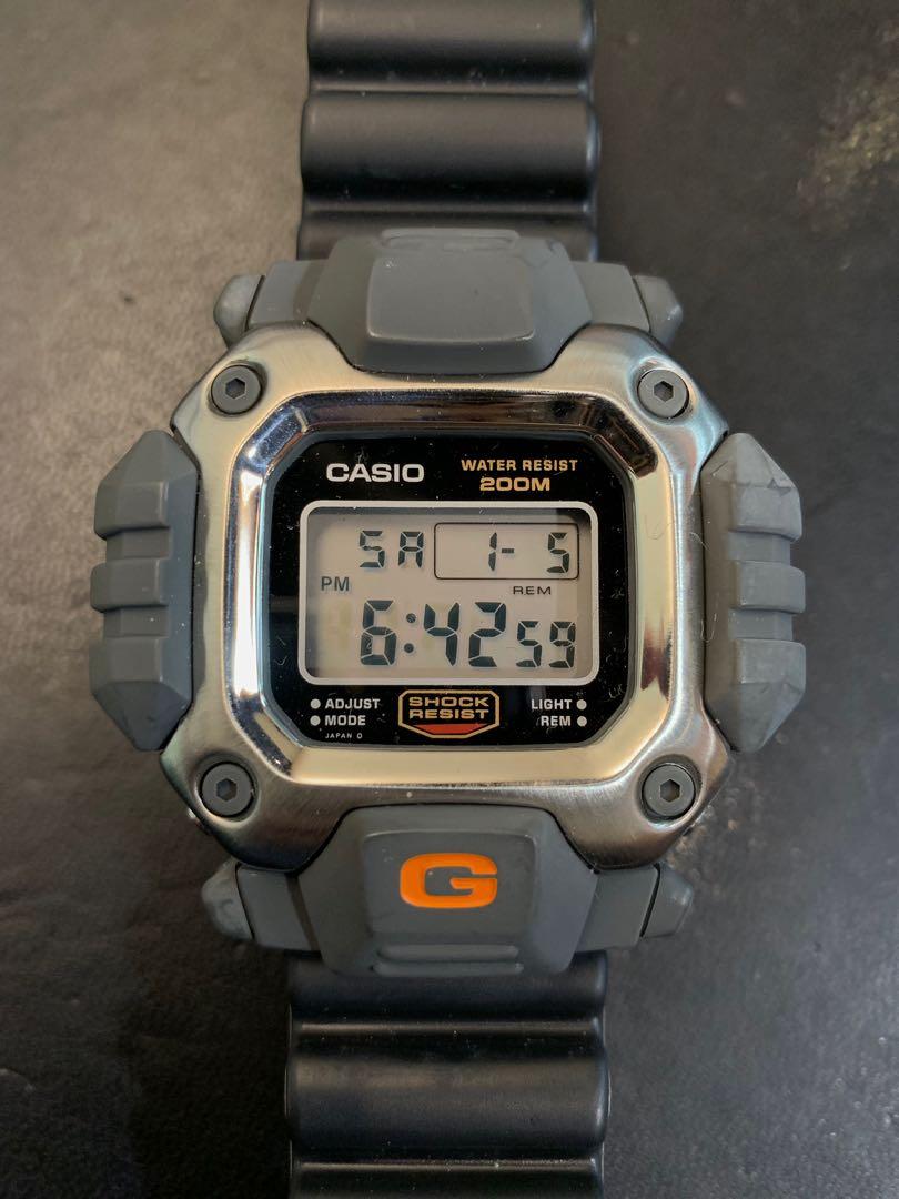 Vintage G-Shock DW-6400 Gundam 初代1994年超罕有新淨, 名牌, 手錶- Carousell
