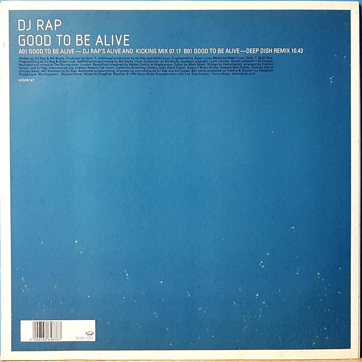Used 12 Dj Rap Good To Be Alive Music Media Cds Dvds Other Media On Carousell Jungle classics vinyl mix dj rap show 1. carousell