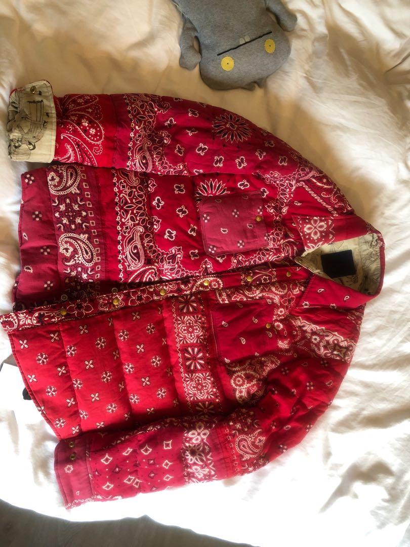 Visvim red hotsell bandana jacket