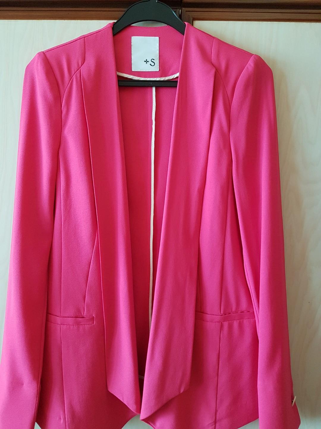 100 polyester blazer clearance