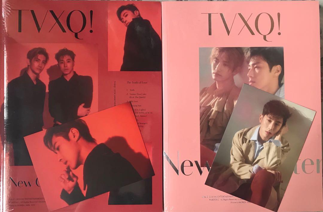Wtt Tvxq The Truth Of Love Postcards Entertainment K Wave On Carousell