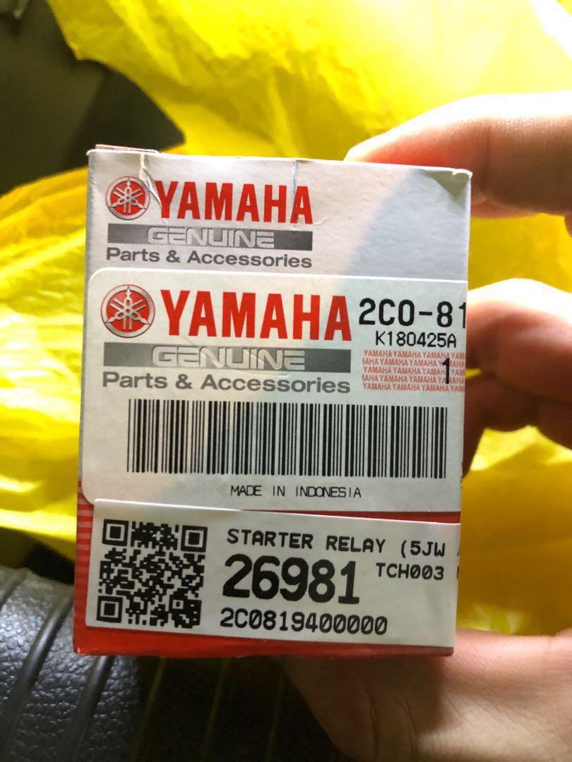 Yamaha Starter Relay for R6/R1/FZ, Motorcycles, Motorcycle Accessories