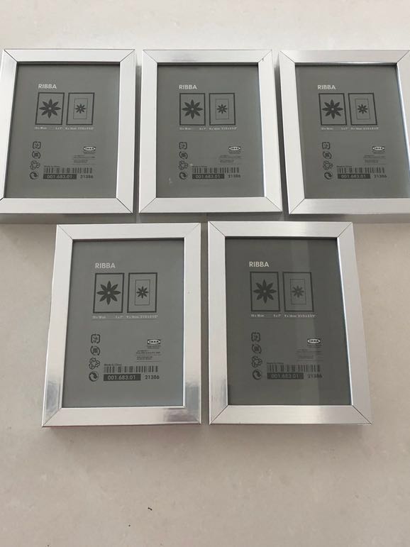 10 X Ikea Photo Frames Ribba Furniture Home Decor Others On Photo