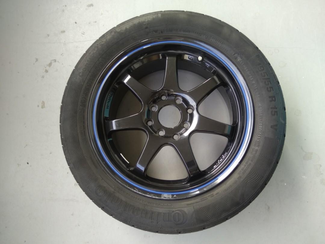 15 Inch X 6 5 Inch Final Speed Spare Rim Car Accessories Tyres Rims On Carousell