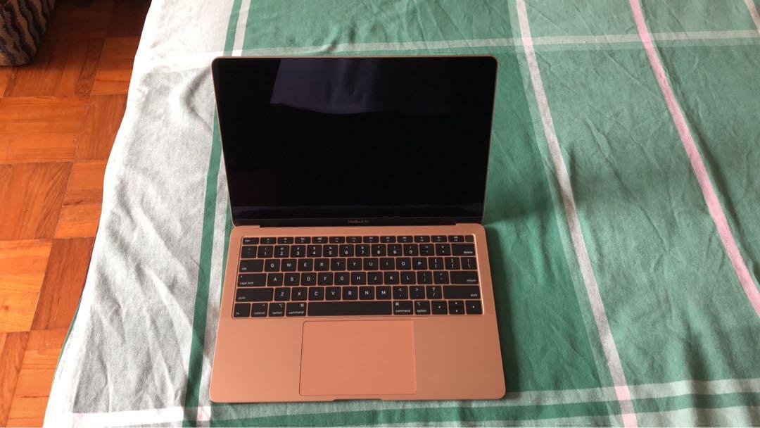 2018 Apple Macbook Air Gold Touch Id Electronics Computers Laptops On Carousell