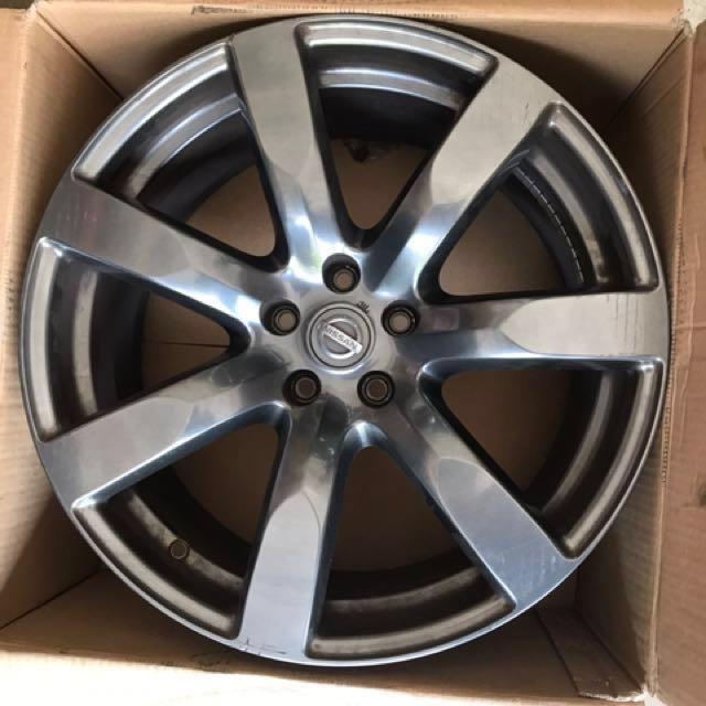 20 Nissan Gtr R35 Rim Car Accessories Tyres Rims On Carousell