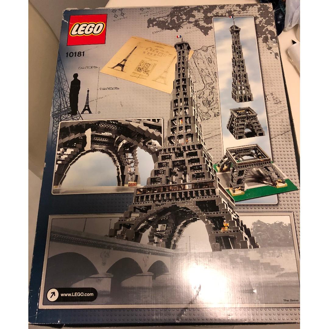 絕版成人玩具!!! 最高神塔 全新 New LEGO 10181 Eiffel Tower 巴黎鐵塔 禮物 樂高 投資 10181 10196