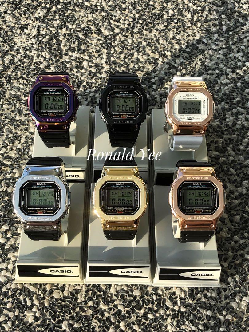 original and authentic Casio G Shock DW5600 in various