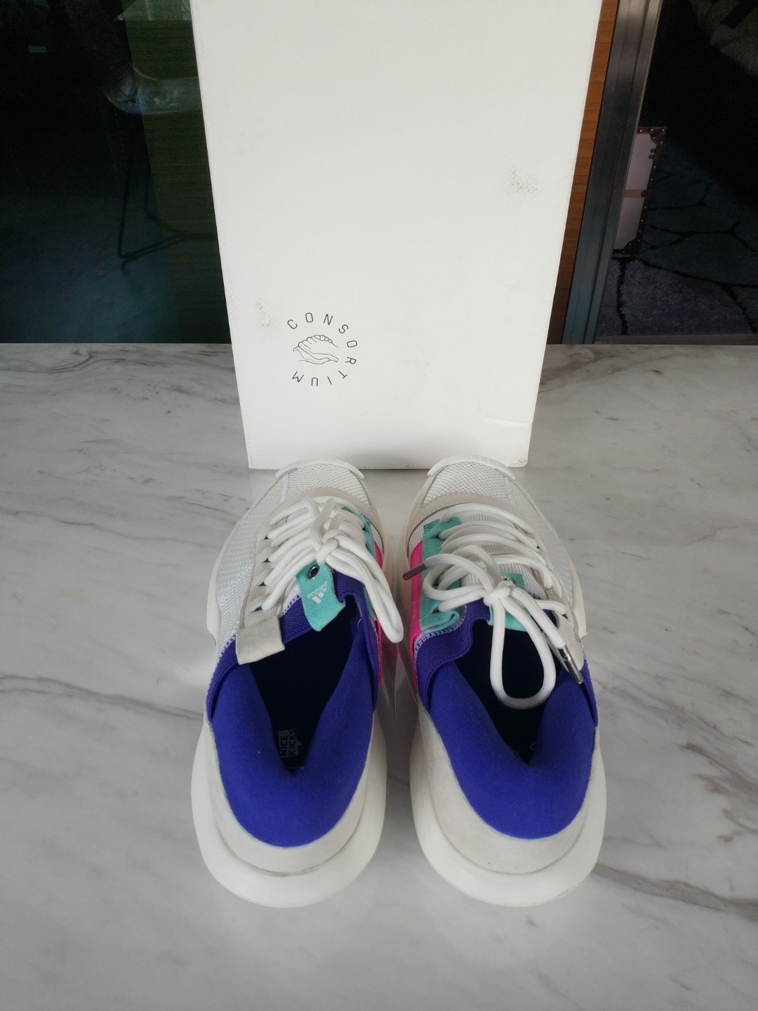 Adidas consortium crazy online 1 adv on feet
