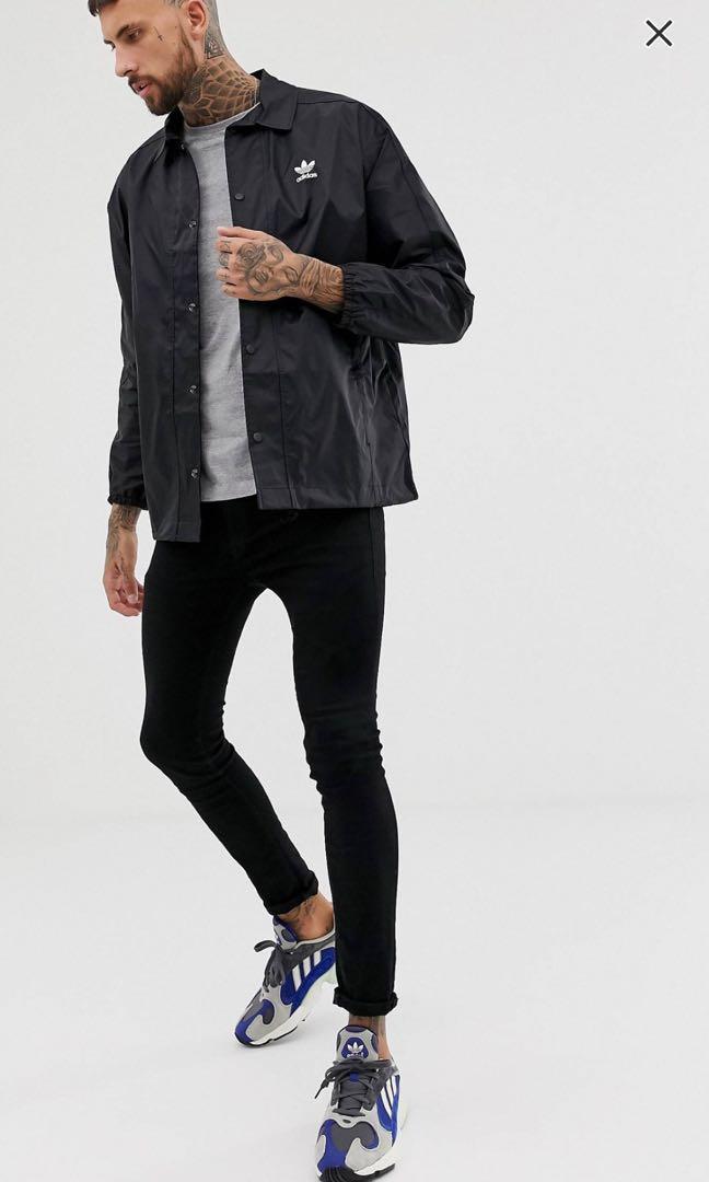 adidas originals trefoil coach jacket