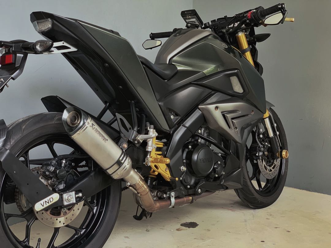 mt 15 akrapovic exhaust