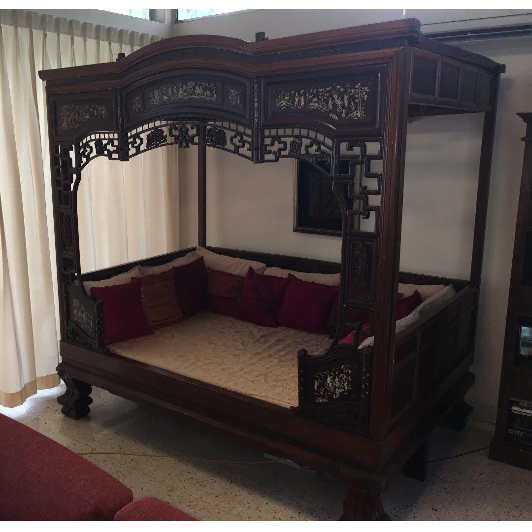 chinese wedding bed