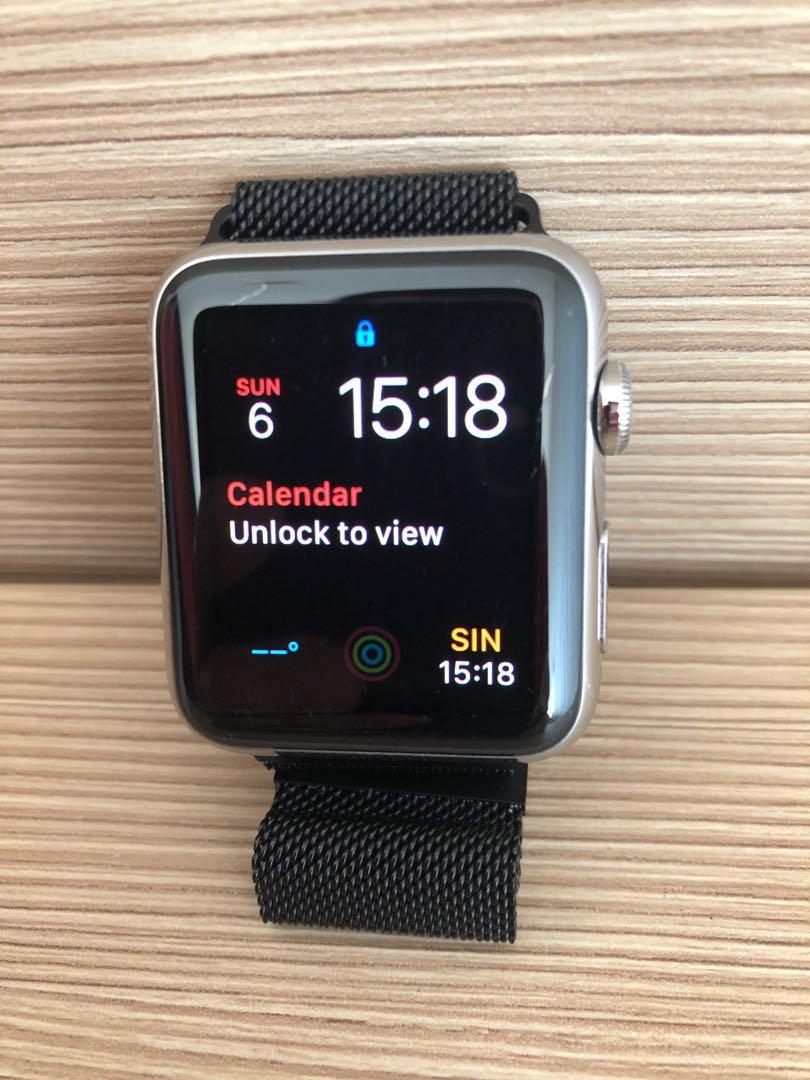 watch 42mm case 316l stainless steel