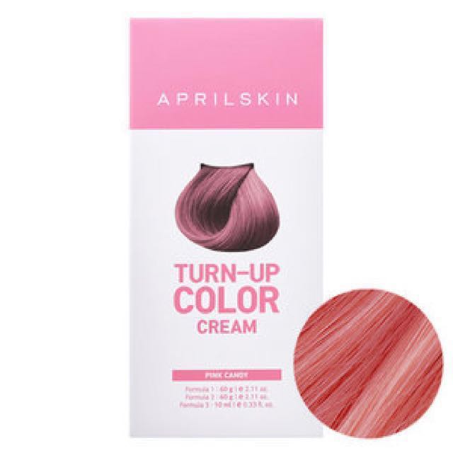 Aprilskin Hair Dye Cream Permanent Peach Pink Beauty Personal Care Hair On Carousell