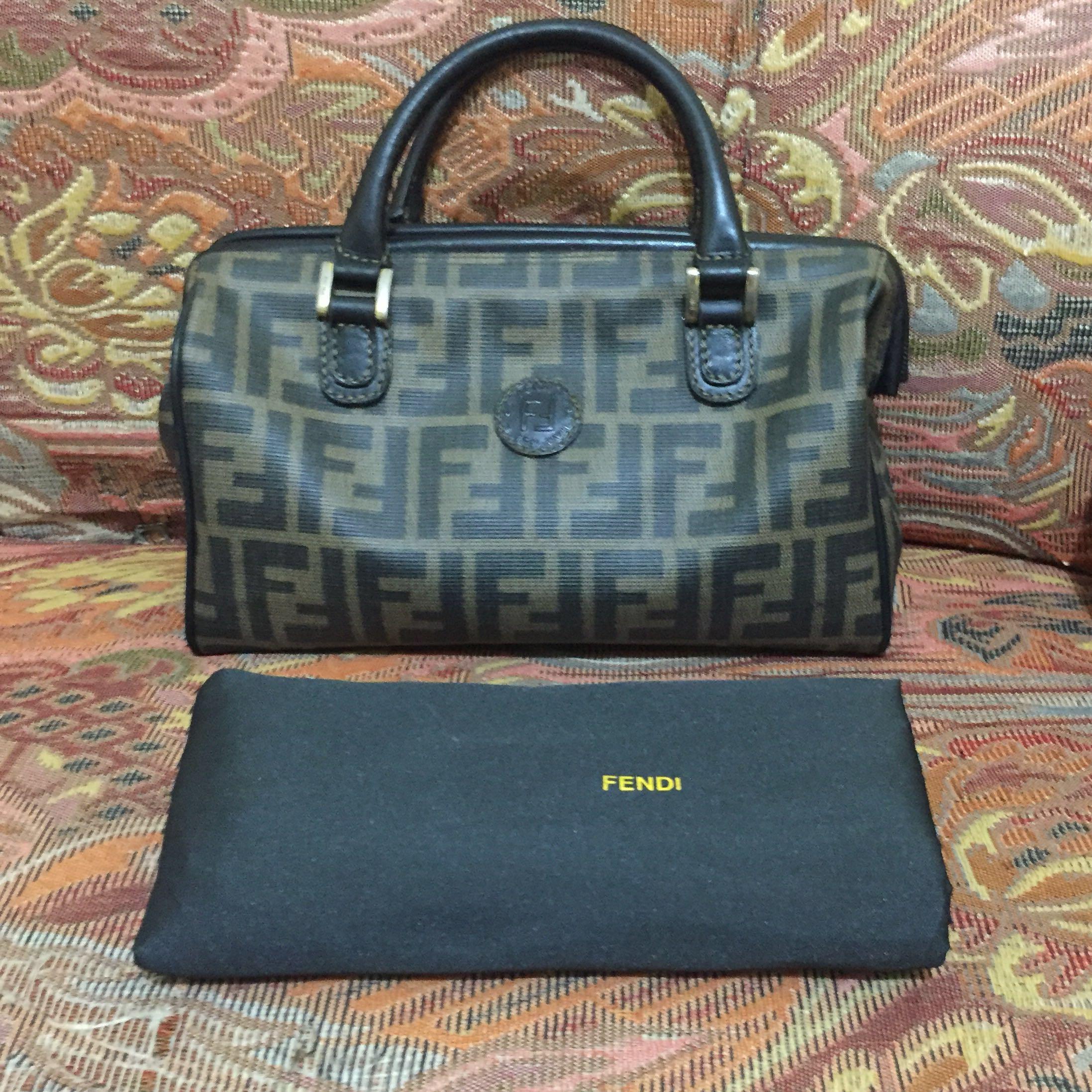 fendi vintage zucca bag