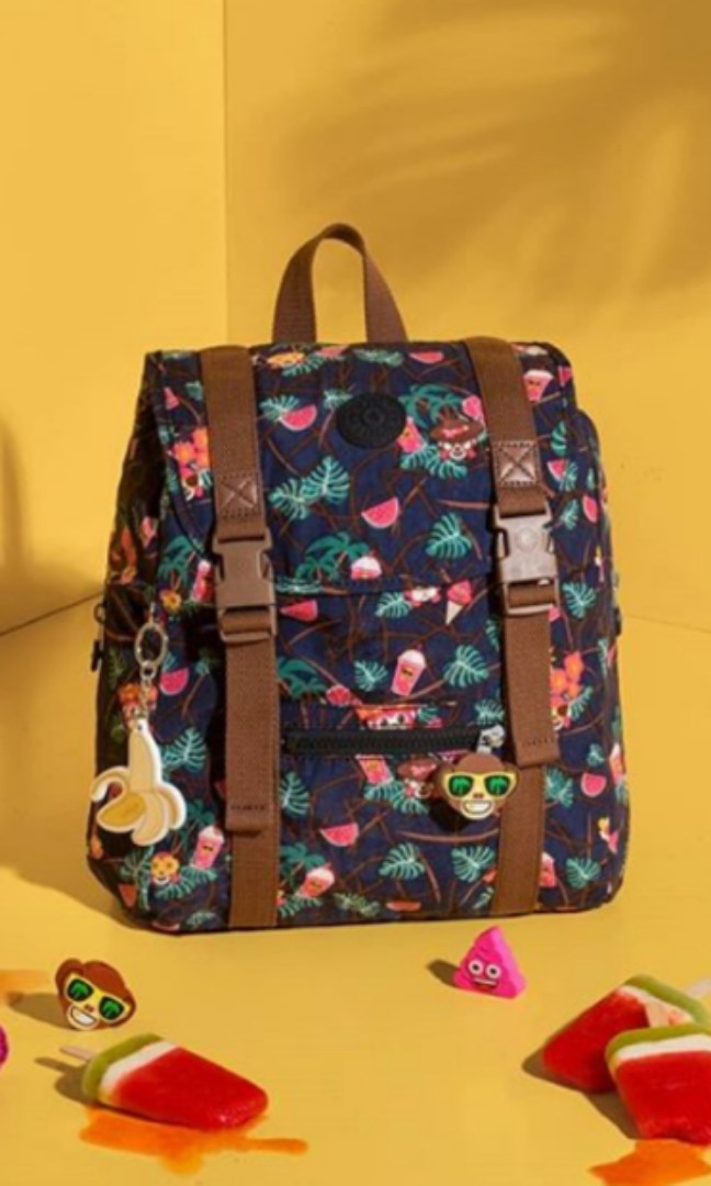 Kipling clearance emoji backpack